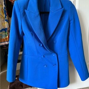 Express Vibrant Blue Women's Blazer